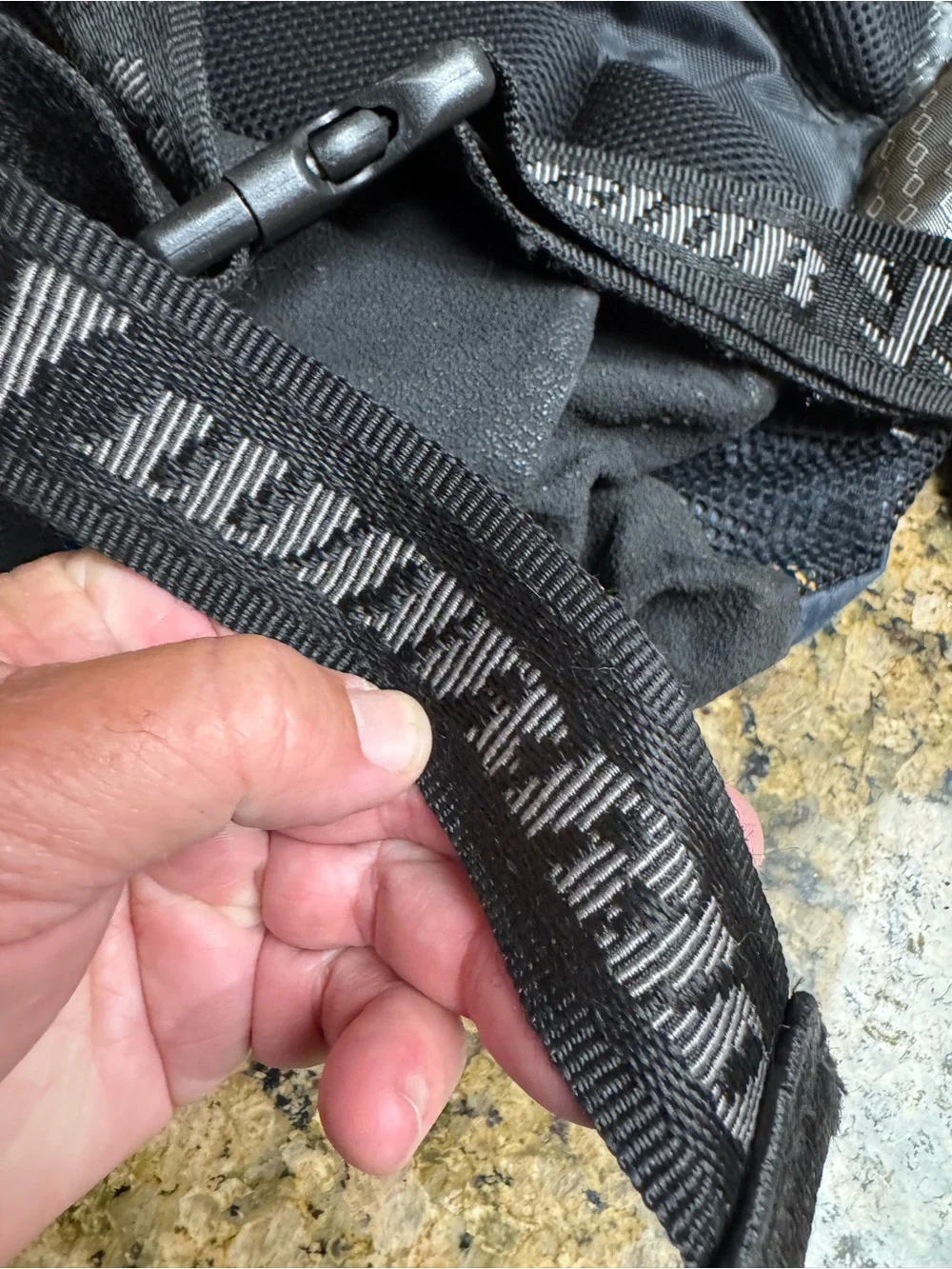 Men's Navy and Black WARRIOR High End Multi-Pocket Backpack